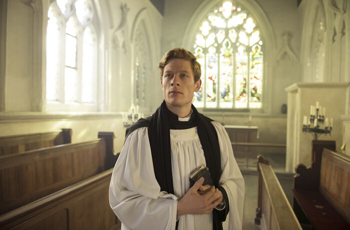 Grantchester: Sidney Chambers (James Norton). Bild: Sender / WDR / ITV