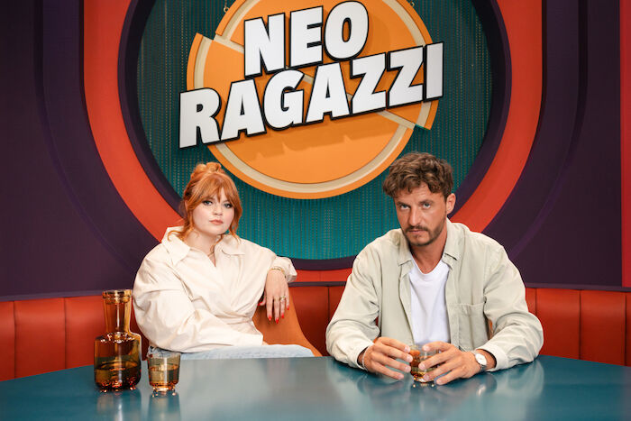 Neo Ragazzi mit Sophie Passmann und Tommi Schmitt. Bild: Sender / ZDF / Ben Knabe