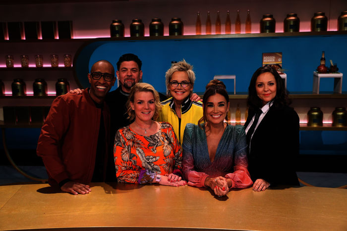 Die leckerste Idee Deutschlands mit Amiaz Habtu, Tim Mälzer, Mirja Boes, Inka Bause, Jana Ina, Ines Kurenbach. Bild: Sender / RTL / Frank W. Hempel