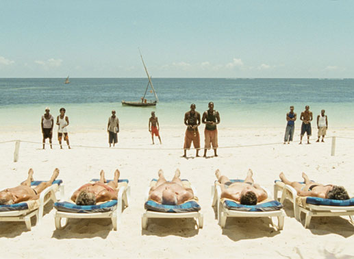 Die Liebe am Strand von Kenia ist ein Geschäft. Bild: Sender