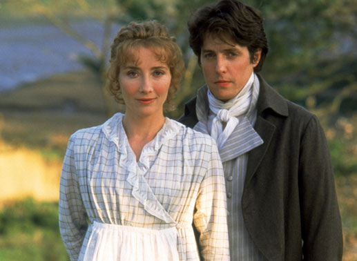 Ihre Zurückhaltung bringt Elinore Dashwood (Emma Thompsons) ihrem Angebeteten Edward Farrars (Hugh Grant) nicht so recht näher ... Bild: Sender