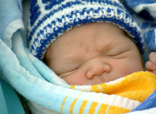 Baby Antonio. Bild: Sender