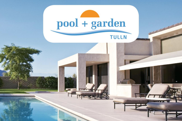 Pool und Garden: Messe in Tulln. Bild: Messe Tulln /Screenshot