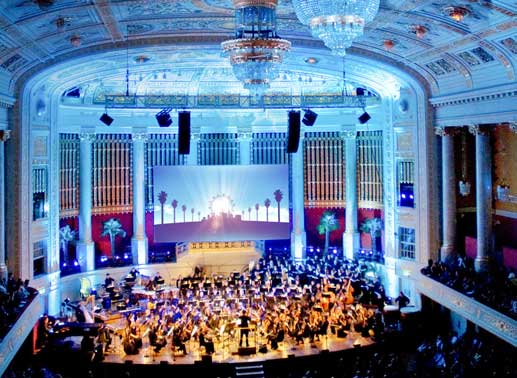 Das ORF Radio-Symphonieorchester Wien (RSO Wien) im Wiener Konzerthaus. Bild: Sender / Hollywood in Vienna
