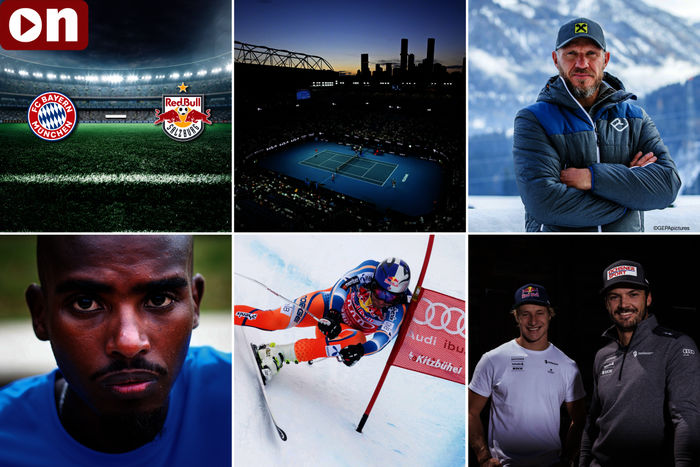 Die ServusTV On Streaming-Tipps für Jänner 2023. Bild: Sender / ServusTV / Getty Images / ServusTV / Getty Images / GEPApictures / Christopher Pledger / Eyevine / picturedesk.com / Samo Vidic / Red Bull Content Pool / Dom Daher / Red Bull Content Pool