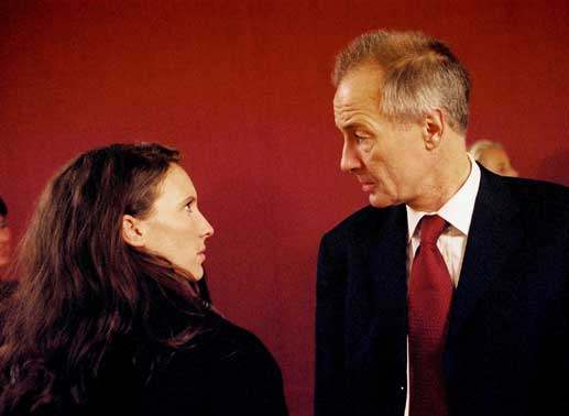 Maria Köstlinger, Karl Heinz Hackl. Bild: Sender / Wolfgang Fuhrmann