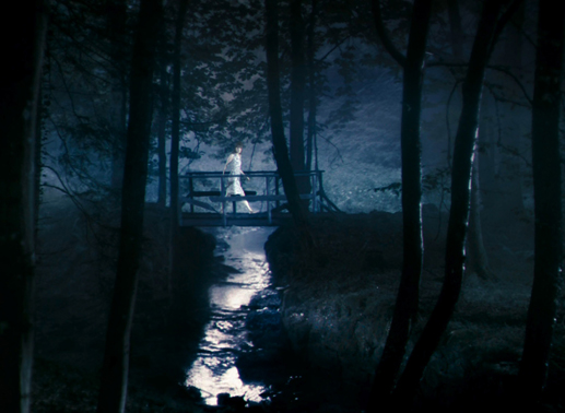 Für Sie (Charlotte Gainsbourg) ist der Wald ein Ort des Mystischen und der Angst. Bild: Sender