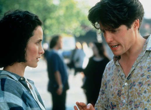 Andie MacDowell und Hugh Grant. Bild: Sender