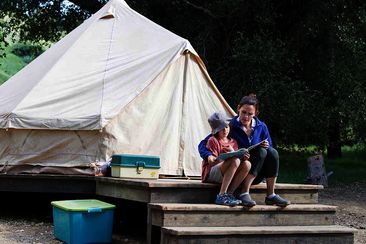 Neue Serie: Camping