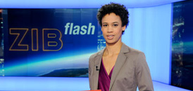 Neu beim "ZiB-Flash": Claudia Unterweger.