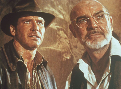 Harrison Ford und Sean Connery. Bild: Sender