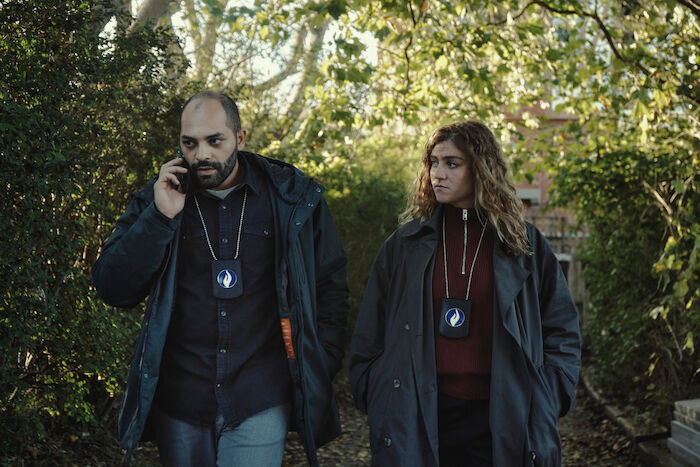 Juliet: Jamal (Nabil Mallat) und Juliet (Charlotte De Bruyne). Bild: Sender / ZDF / Thomas Nolf