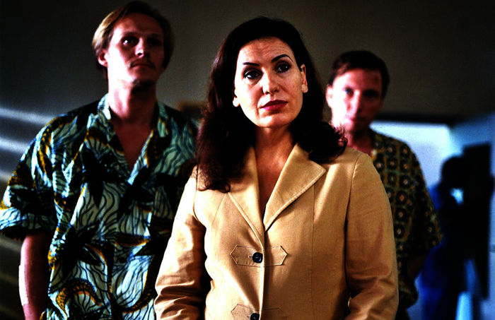 Georg Friedrich, Brigitte Karner, Rainer Egger. Bild: Sender / WEGA-Film