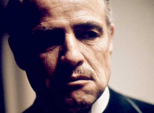 Don Vito Corleone (Marlon Brando), einer der mächtigsten Mafiabosse von New York. Bild: Sender/Paramount