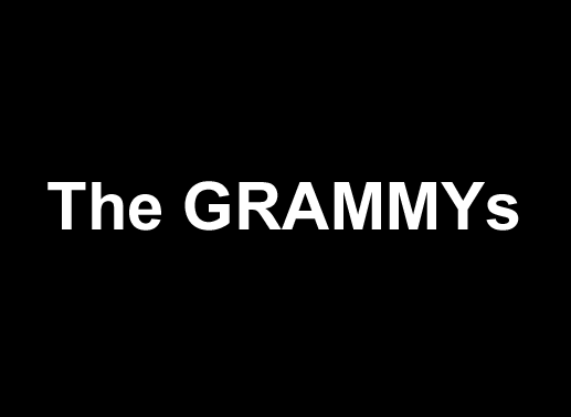 The Grammys Schriftzug