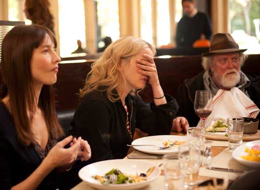 Was für eine Familie... Marion (Julie Delpy) mit ihrer Schwester (Alexia Landeau) und ihrem Vater Jeannot (Albert Delpy). Bild: Sender/Senator