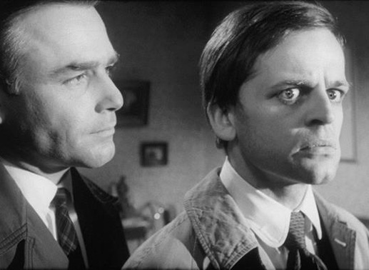 Joachim Fuchsberger und Klaus Kinski waren die Protagonisten der Wallace-Serie. Bild: Sender