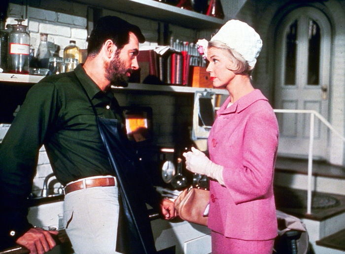 Rock Hudson (Jerry Webster), Doris Day (Carol Templeton). Bild: Sender/MCA