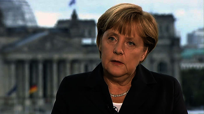 Bundeskanzlerin Angela Merkel. Bild: Sender / TVNOW