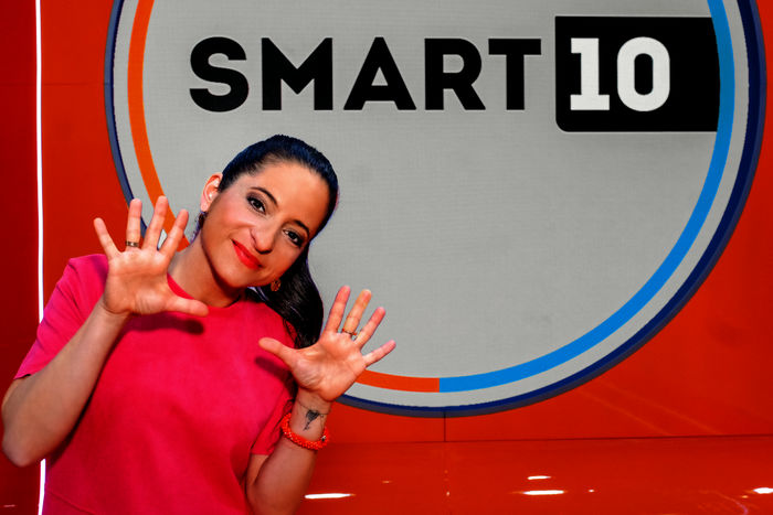 Smart 10: Caroline Athanasiadis. Bild: Sender / ORF / Günther Pichlkostner