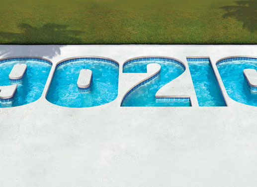 Lauter Pools für 90210. Bild: Sender