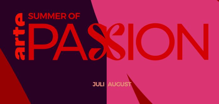 Summer of Passion 2022 auf arte. Bild: Sender/ Artwork arte