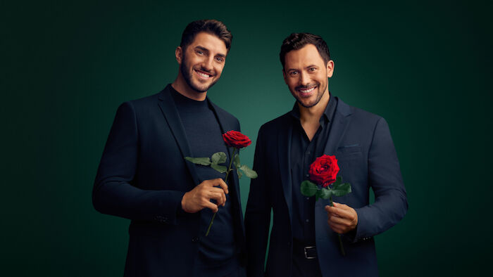 Die Bachelors 2024: Dennis und Sebastian. Bild: Sender / RTL / Benno Kraehahn