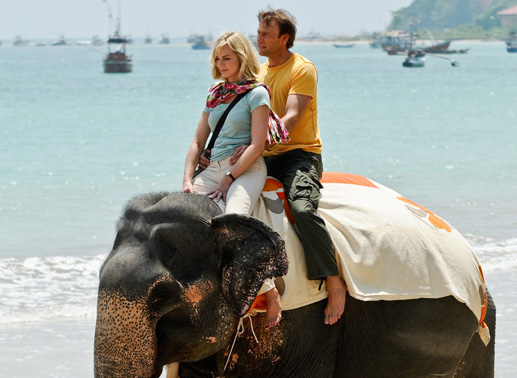 Finden Nadja (Saskia Valencia) und Leon (Bernhard Bettermann) zueinander? Bild: Sender