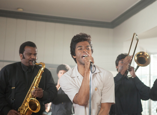 Chadwick Boseman in „Get on Up“. Bild: Sender / Universal Pictures