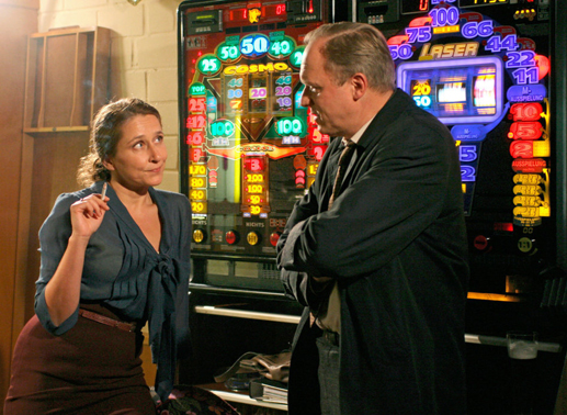 LKA-Ermittler Felix Murot (Ulrich Tukur) und Magda Wächter (Barbara Philipp).