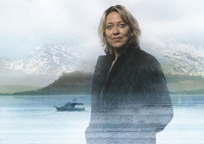 Annika - Mord an Schottlands Küste: Detective Inspector Annika Strandhed (Nicola Walker). Bild: Sender / ZDF und Black Camel Pictures / {M] FeedMee. 