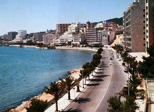 Mallorca damals: Playa de Palma um 1960. Bild: Sender/Fandango