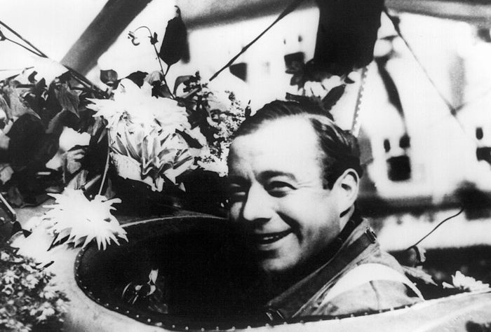 Heinz Rühmann als Quax, der Bruchpilot. Bild: Sender
