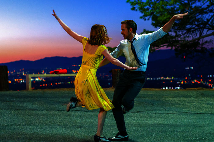 Emma Stone (Mia), Ryan Gosling (Sebastian) in La La Land. Bild: Sender / 2016 Summit Entertainment / Dale Robinette