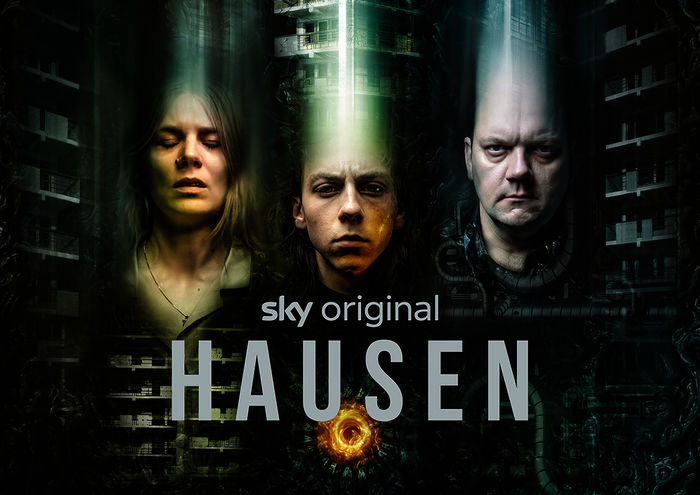 Hausen. Bild: Sender Sky Deutschland / Lago Film GmbH / Sammy Hart, 123RF / Lurii Kovalenk 