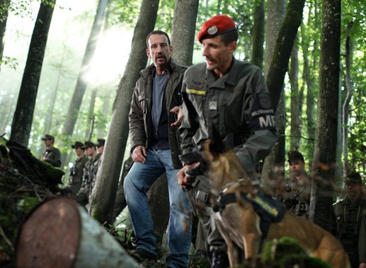 Heio von Stetten (Leonhard) und Christopher Schärf (Gerhard Holler). Bild: Sender