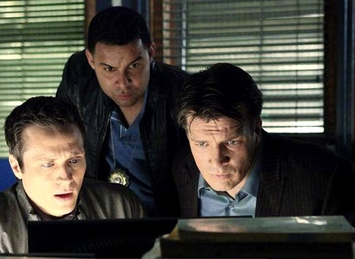 Jon Huertas, Seamus Dever und Nathan Fillion. Bild: Sender