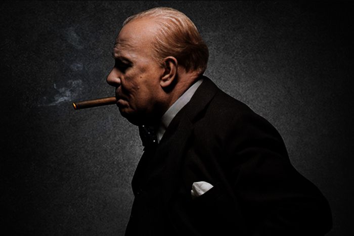 Gary Oldman als Winston Churchill. Bild: Sender
