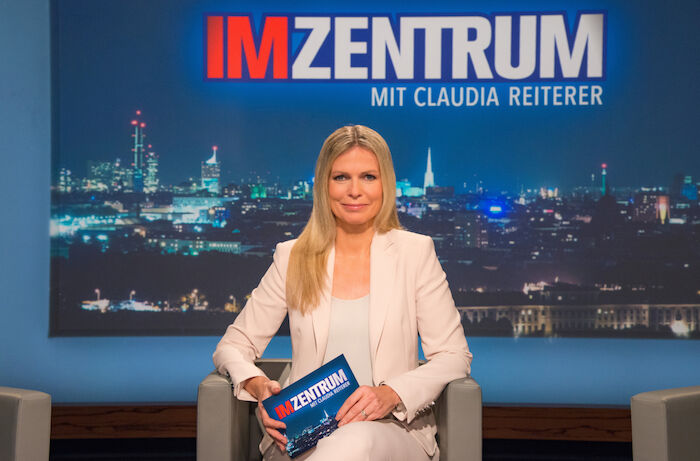 IM ZENTRUM mit Claudia Reiterer. Bild: Sender / ORF / Thomas Ramstorfer