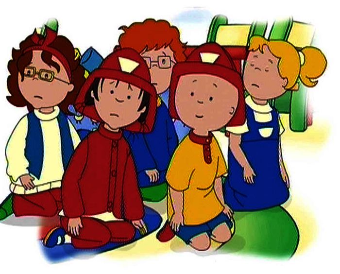 Caillou und seine Freunde. Bild: Sender / SUPER RTL