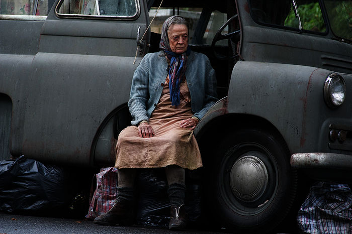 Maggie Smith (Miss Mary Shepherd). Bild: Sender / /Sony Pictures / Nicola Dove