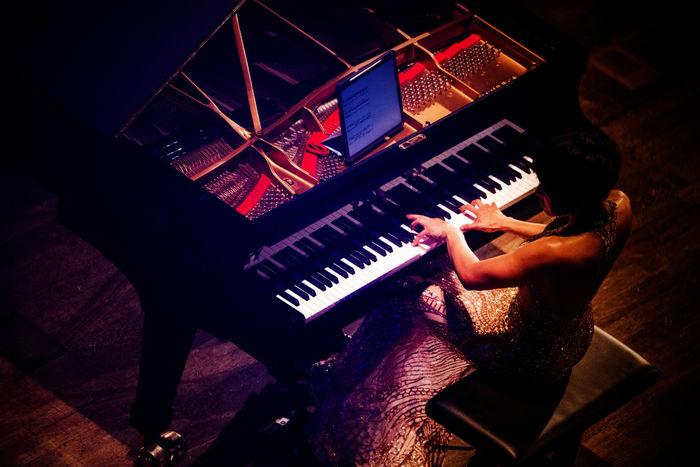 Klavierabend Yuja Wang. Bild: Sender / ZDF und ORF / C Major / Julia Wesely.