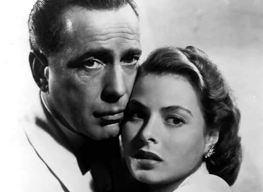 Rick Blaine (Humphrey Bogart) und Ilsa Lund (Ingrid Bergman) haben sich in Paris im Sommer 1940 kurz vor dem Einmarsch der deutschen Truppen ineinander verliebt.
Bild: Sender
