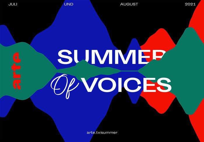 arte im Sommer 2021: Summer of Voices. Bild: Sender /arte