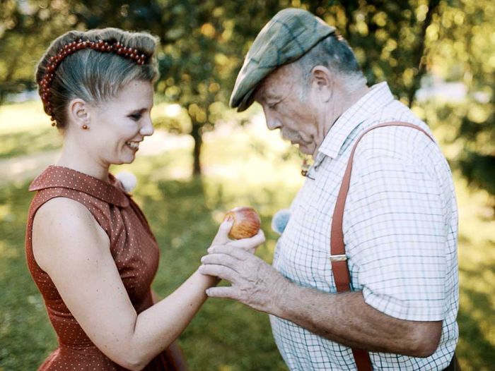 Katharina Gritzner und  Josef Starkl. Bild: Sender/STARKL!film