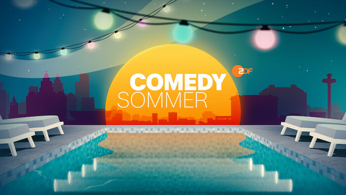 ZDF Comedy Sommer: Logo. Bild: Sender /  ZDF / Lostview GmbH. 