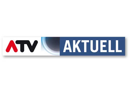 Logo der Sendung "ATV aktuell". Bild: ATV